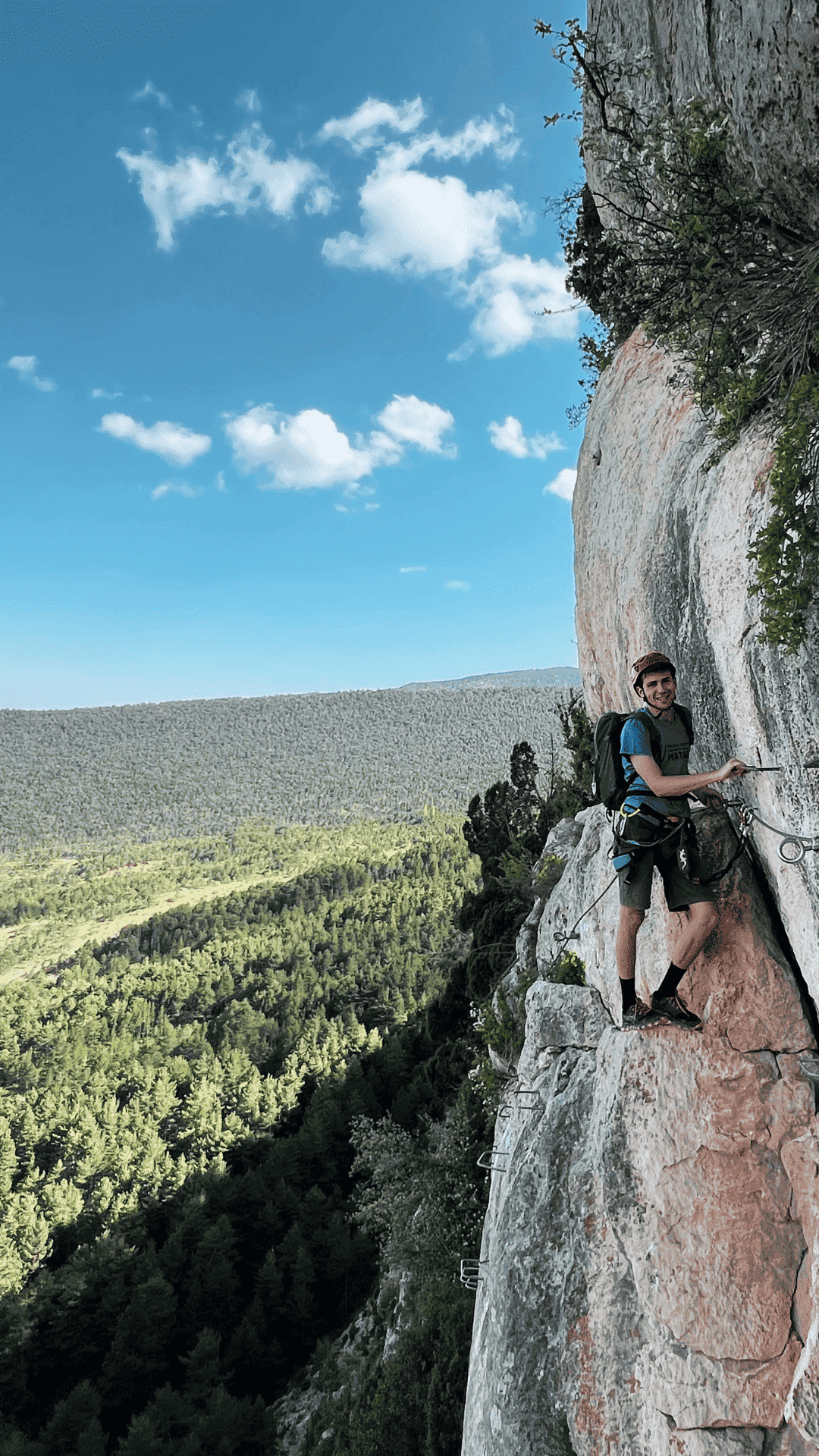 Vía Ferrata Roques de l'Empalomar, Vallcebre