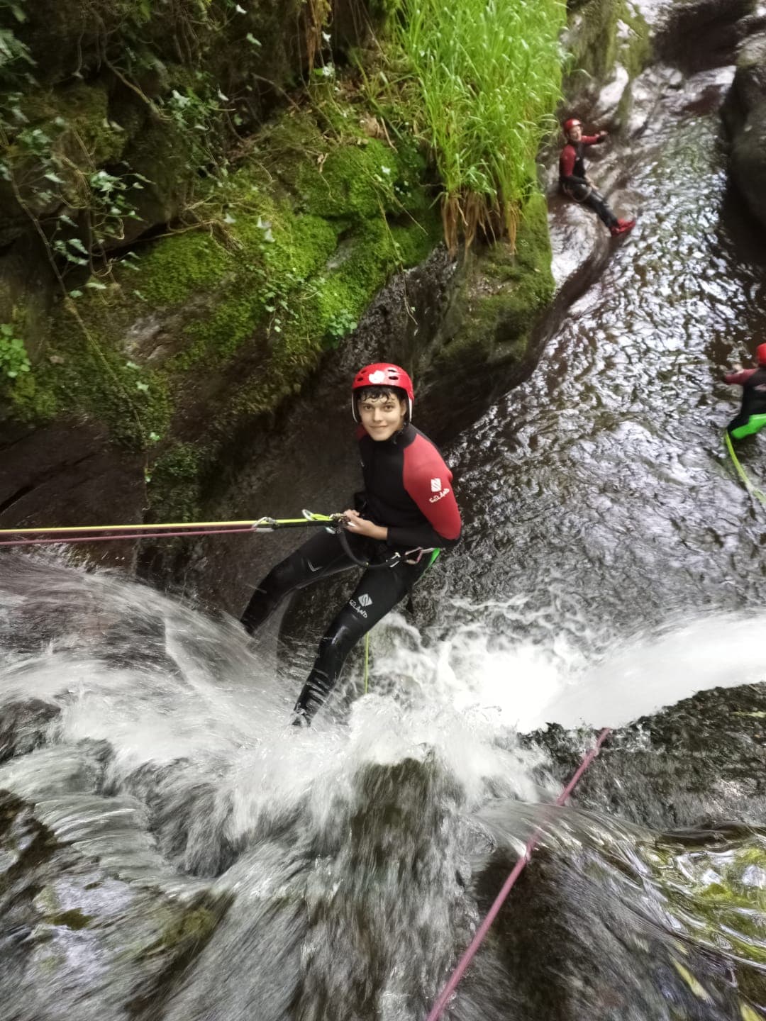 Barranquismo Integral en el Río Ajan, Vega de Pas